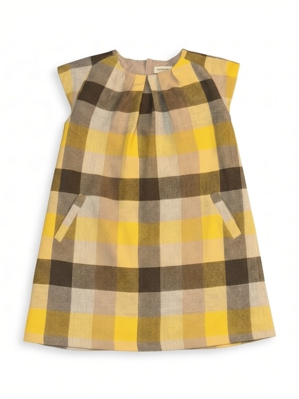 Adorable 5T Mayorial Plaid Fall Dress-size 5